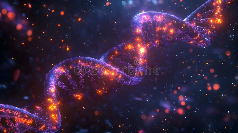 Molecular structure background